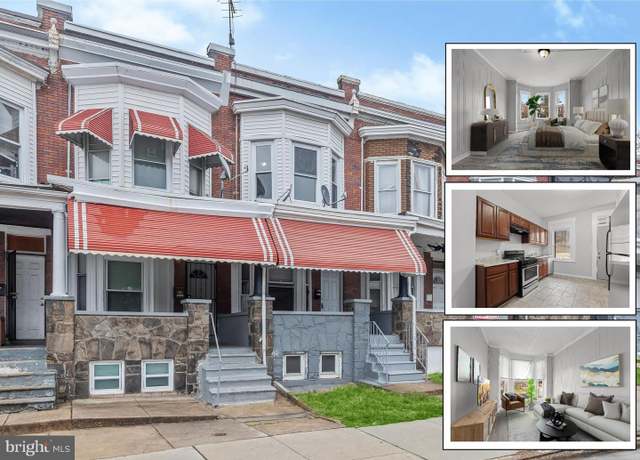 Property at 1135 Poplar Grove St, Baltimore, MD 21216, 3 beds, 1.5 baths