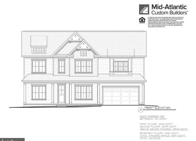 Property at 6909 Marbury Rd, Bethesda, MD 20817, 5 beds, 5.5 baths