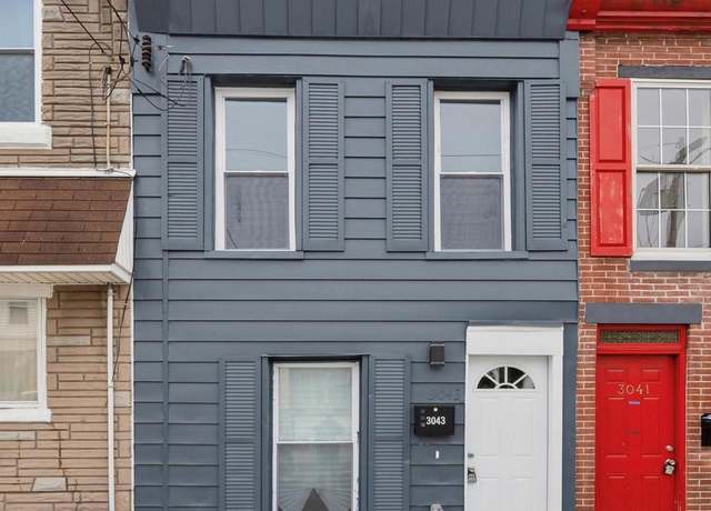 Property at 3043 Cedar St, Philadelphia, PA 19134, 2 beds, 1 bath
