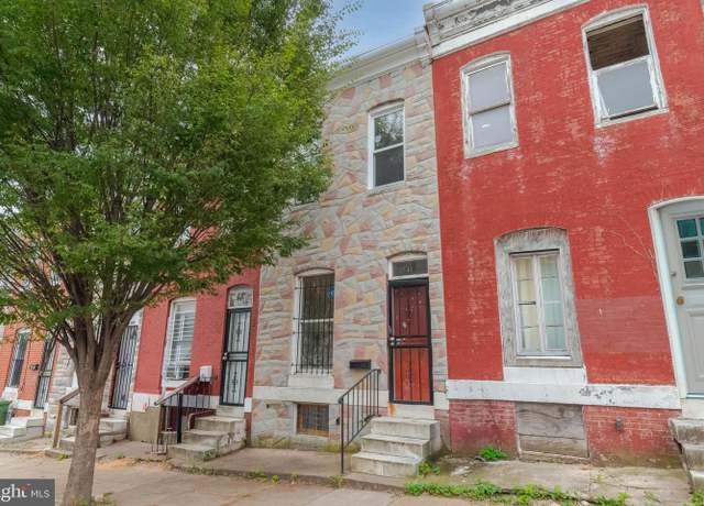 Property at 2541 Hollins St, Baltimore, MD 21223, 2 beds, 1 bath