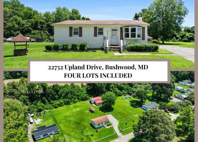 Property at 22752 Upland Dr, Bushwood, MD 20618, 3 beds, 1.5 baths