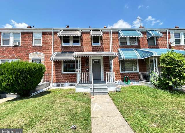 Property at 3506 Elmora Ave, Baltimore, MD 21213, 4 beds, 2 baths