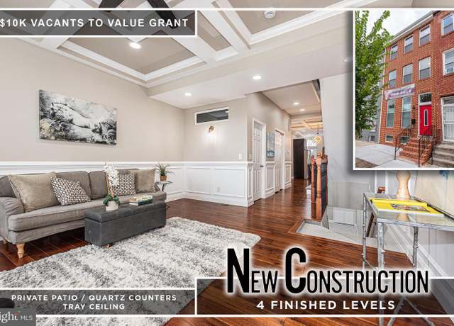 Property at 1068 W Fayette St, Baltimore, MD 21223, 4 beds, 3.5 baths