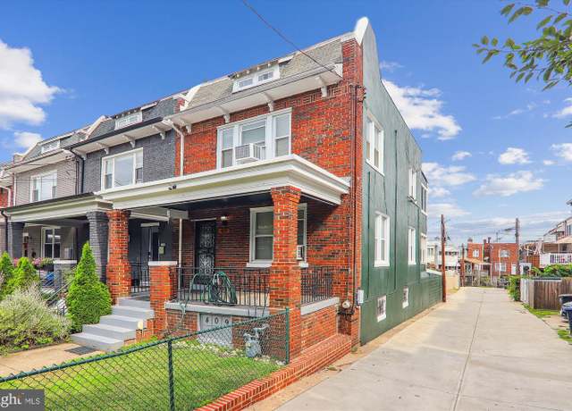 Property at 409 Farragut St NW, Washington, DC 20011, 3 beds, 1.5 baths