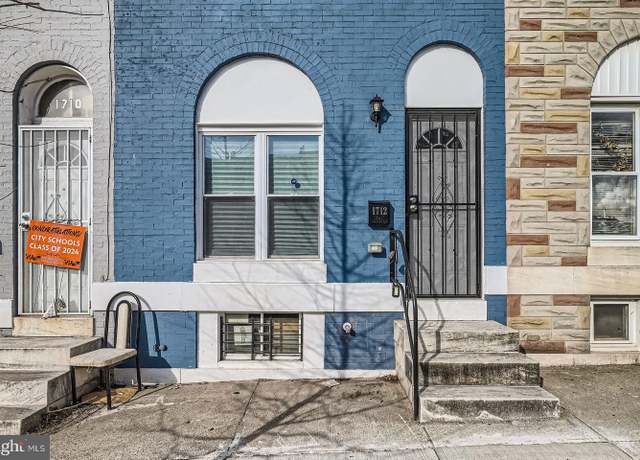 Property at 1712 N Washington St, Baltimore, MD 21213, 3 beds, 1.5 baths