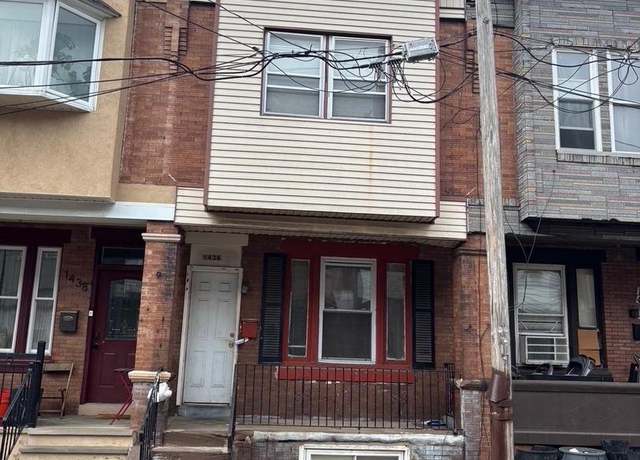 Property at 1436 S Etting St, Philadelphia, PA 19146, 3 beds, 1 bath