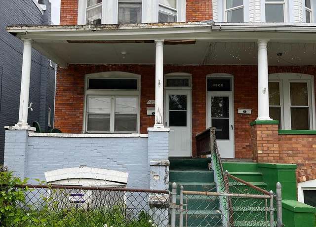Property at 4804 Palmer Ave, Baltimore, MD 21215, 3 beds, 1.5 baths