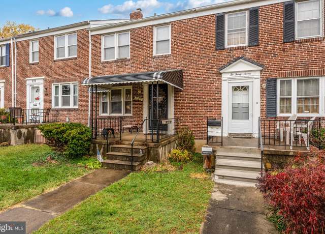 Property at 235 Medwick Garth E, Baltimore, MD 21228, 3 beds, 1.5 baths