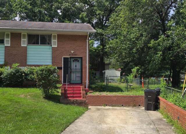 Property at 828 Booker Pl, Capitol Heights, MD 20743, 3 beds, 1.5 baths