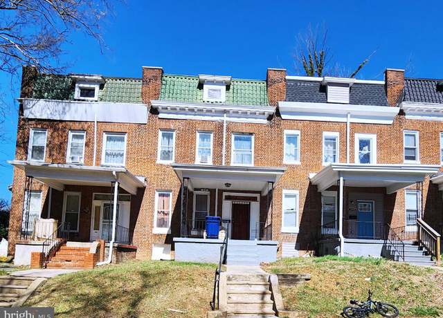 Property at 2912 Hilldale Ave, Baltimore, MD 21215, 3 beds, 1.5 baths
