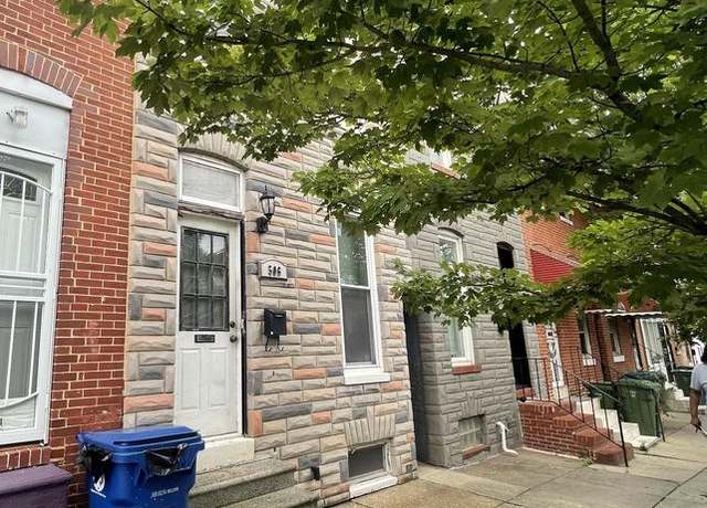 Property at 506 N Patterson Park Ave, Baltimore, MD 21205, 3 beds, 1.5 baths