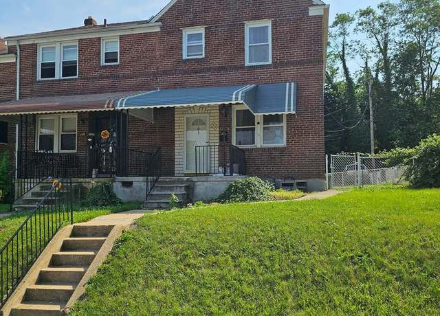 Property at 4433 Old Frederick Rd, Baltimore, MD 21229, 3 beds, 1.5 baths