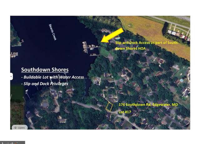 Property at 176 Southdown Rd, Edgewater, MD 21037