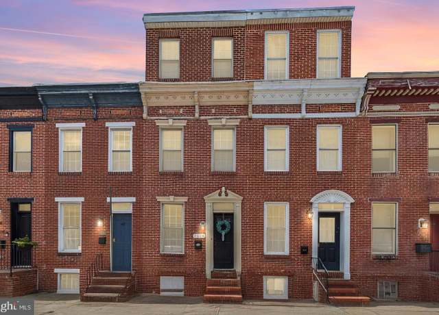 Property at 1614 Patapsco St, Baltimore, MD 21230, 3 beds, 2.5 baths