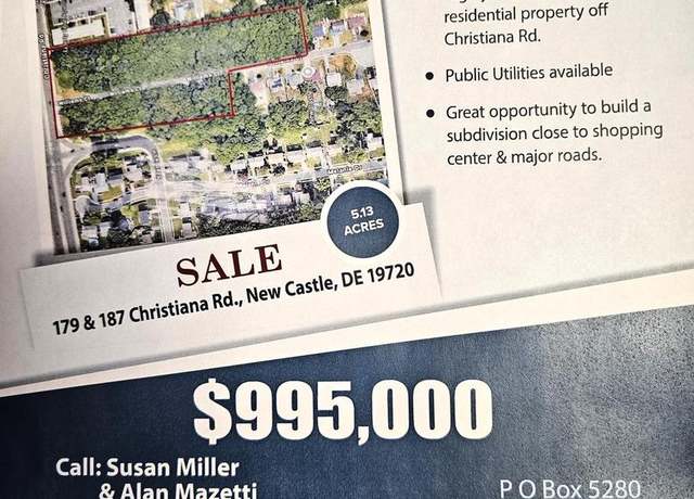Property at 179 Christiana, New Castle, DE 19720