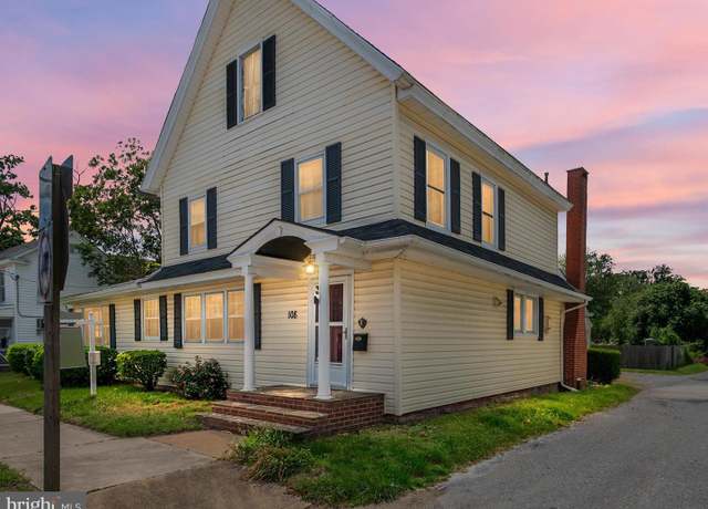 Property at 108 S 2nd St, Denton, MD 21629, 4 beds, 1.5 baths