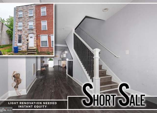 Property at 302 S Gilmor St, Baltimore, MD 21223, 3 beds, 2 baths