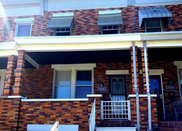 Property at 3316 Parklawn Ave, Baltimore, MD 21213, 3 beds, 1.5 baths