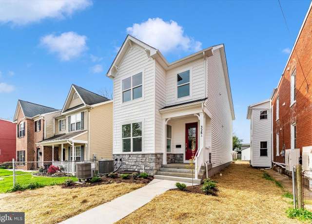 Property at 328-A Madison St, Frederick, MD 21701, 4 beds, 3.5 baths