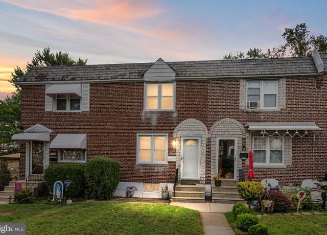 Property at 837 W Crescent Dr, Glenolden, PA 19036, 3 beds, 1 bath
