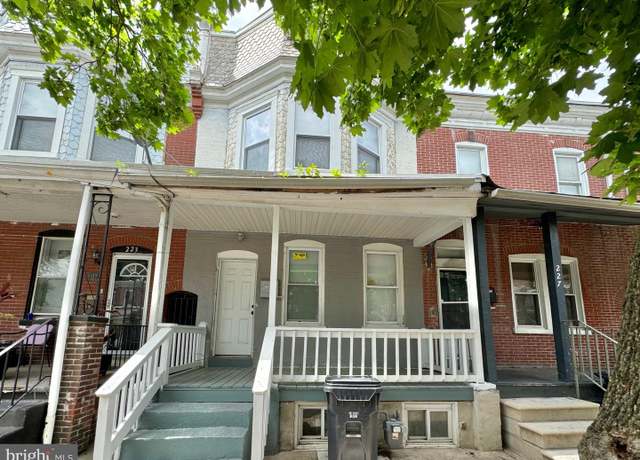 Property at 225 N Rodney St, Wilmington, DE 19805, 4 beds, 1.5 baths