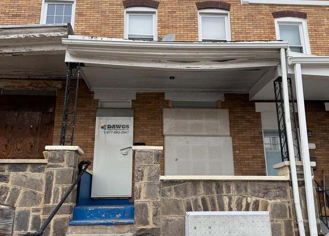 Property at 2210 Baker St, Baltimore, MD 21216, 4 beds, 1.5 baths