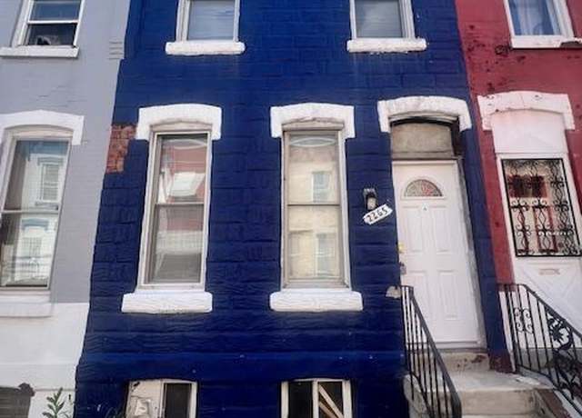 Property at 2265 N Cleveland St, Philadelphia, PA 19132, 2 beds, 1 bath