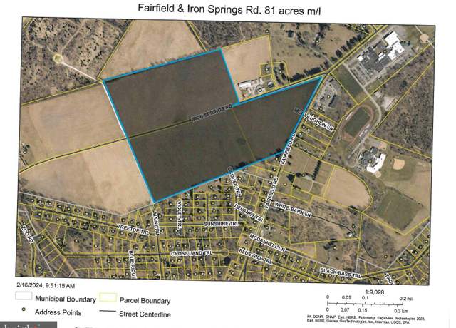 Property at 0 Fairfield And Iron Springs Rd, Fairfield, PA 17320