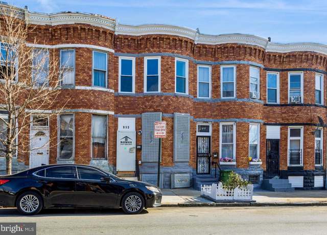 Property at 913 N Monroe St, Baltimore, MD 21217, 3 beds, 1 bath