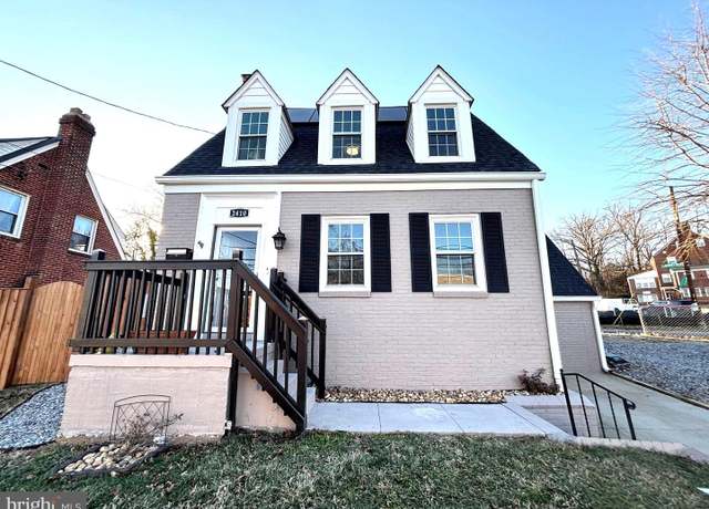 Property at 2410 21st Pl NE, Washington, DC 20018, 4 beds, 3 baths