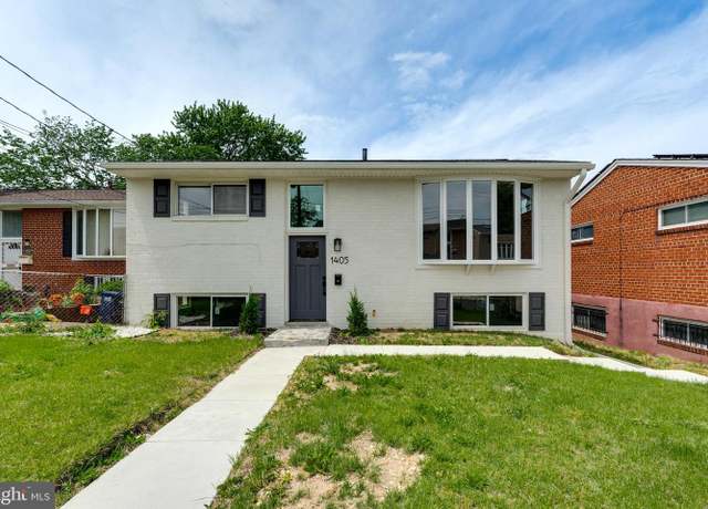 Property at 1405 42nd Pl SE, Washington, DC 20020, 4 beds, 2 baths