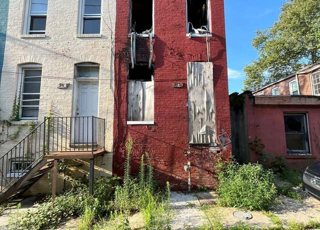 Property at 2537 Boyd St, Baltimore, MD 21223, 2 beds, 1 bath