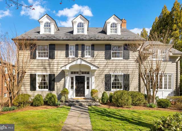 Property at 33 W Lenox St, Chevy Chase, MD 20815, 5 beds, 4 baths