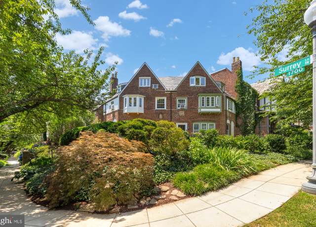 Property at 1712 Surrey Ln NW, Washington, DC 20007, 5 beds, 3 baths
