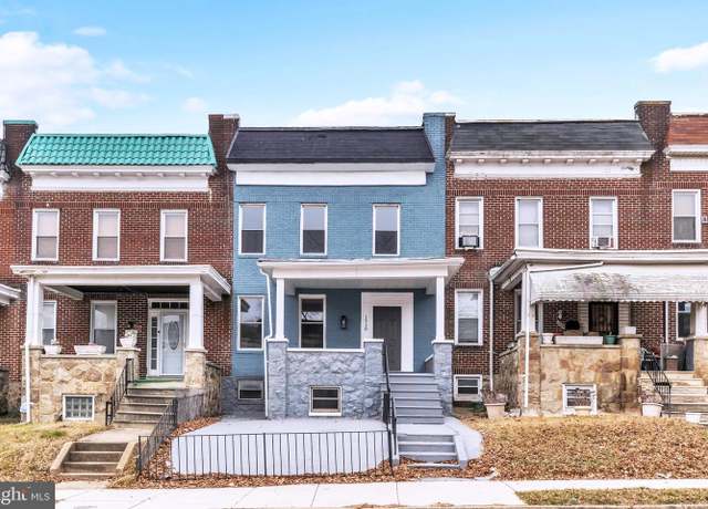 Property at 1218 N Bentalou St, Baltimore, MD 21216, 4 beds, 2.5 baths