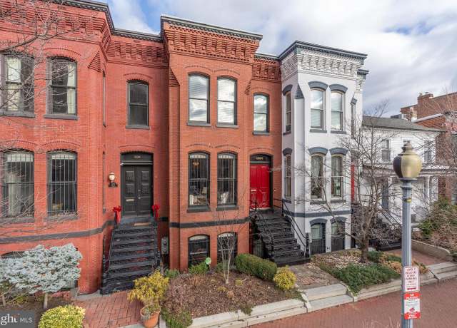 Property at 1223 O St NW, Washington, DC 20005, 4 beds, 3.5 baths