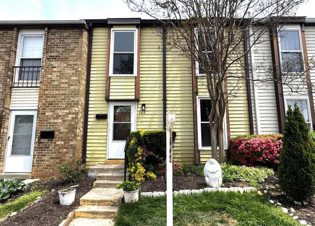Property at 748 W Side Dr #7, Gaithersburg, MD 20878, 5 beds, 3.5 baths