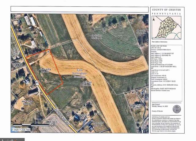 Property at 2341 Hickory Hill Rd, Oxford, PA 19363