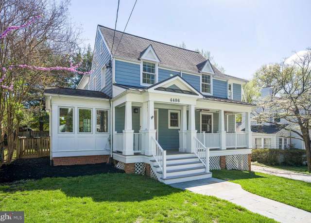Property at 4406 Highland Ave, Bethesda, MD 20814, 4 beds, 3.5 baths