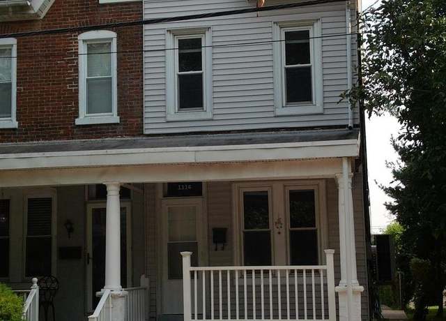 Property at 1116 Queen St, Pottstown, PA 19464, 4 beds, 1.5 baths