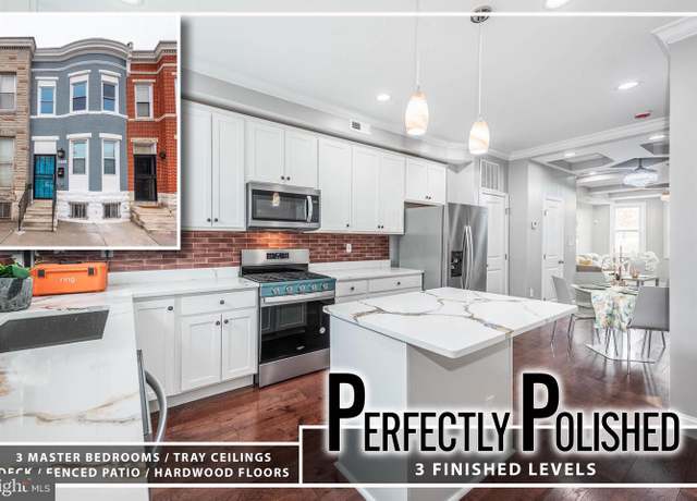 Property at 2215 E Preston St, Baltimore, MD 21213, 3 beds, 3.5 baths