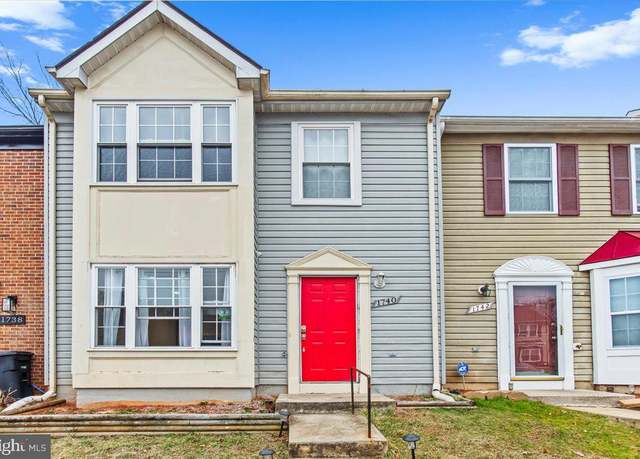 Property at 1740 Countrywood Ct, Landover, MD 20785, 3 beds, 2.5 baths