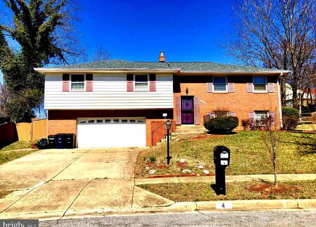 Property at 4 Thurston Dr, Upper Marlboro, MD 20774, 4 beds, 2.5 baths