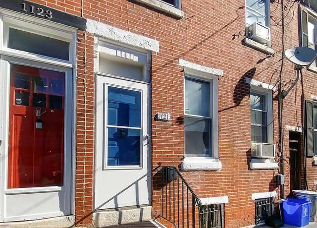 Property at 1121 Kimball St, Philadelphia, PA 19147, 2 beds, 1 bath