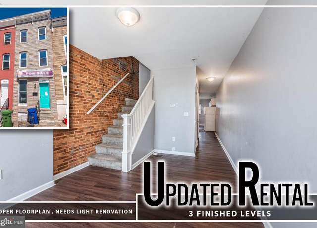 Property at 2110 E Hoffman St, Baltimore, MD 21213, 5 beds, 2.5 baths