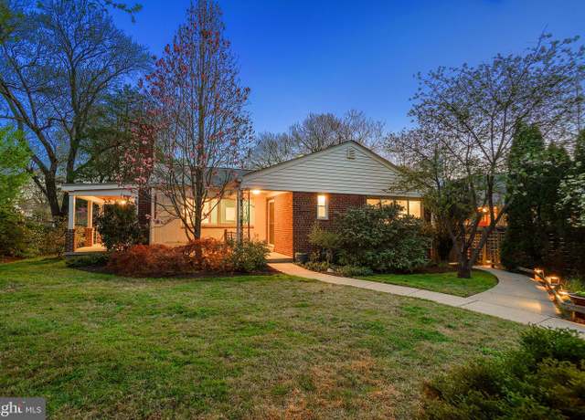Property at 8600 Grubb Rd, Chevy Chase, MD 20815, 4 beds, 3 baths