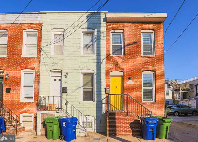 Property at 1737 Olive St, Baltimore, MD 21230, 3 beds, 1.5 baths