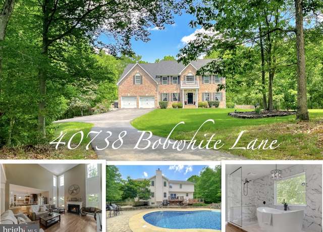 Property at 40738 Bobwhite Ln, Leonardtown, MD 20650, 5 beds, 4 baths