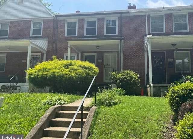 Property at 1563 Winston Ave, Baltimore, MD 21239, 3 beds, 1.5 baths