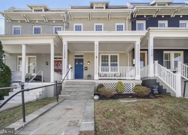 Property at 1208 Madison St NW, Washington, DC 20011, 3 beds, 3.5 baths